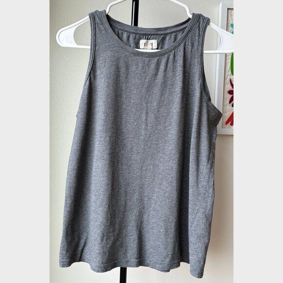 Pact Gray Cotton Tank Top - Size S - Picture 3 of 9
